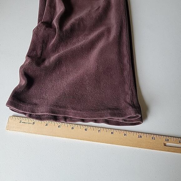 Juicy Couture Vintage Low Rise Drawstring Chocolatte Brown Velour Track Pants - Picture 10 of 11